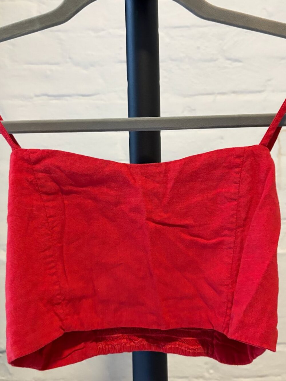 Brandy Melville Red Crop Top